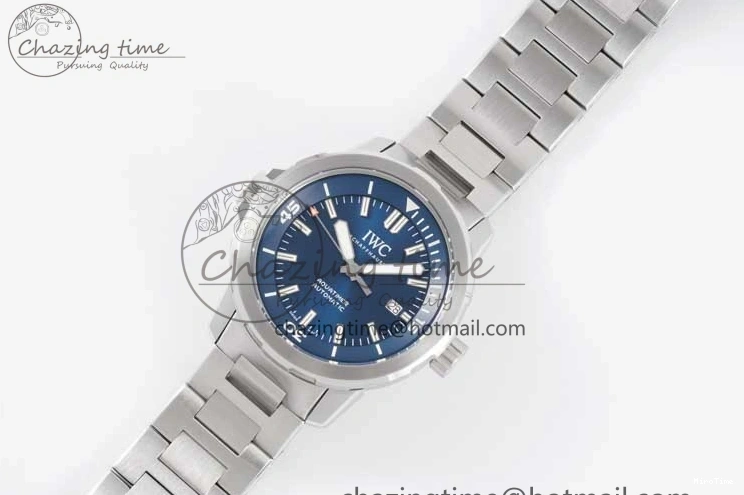 MIROTIME 0215 Versatile Aquatimer SS IW3290 V6SF 1:1 Best Edition Blue Dial on SS Bracelet A 7031